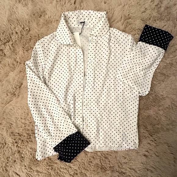 Polka Dot Button Up | Size 4 - Picture 1 of 3